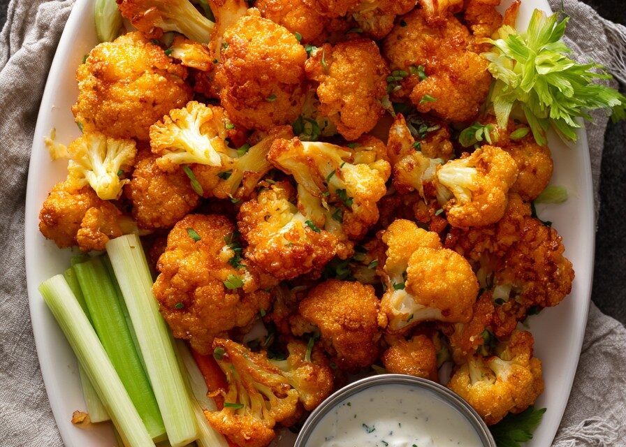 Air Fryer Buffalo Cauliflower article article
