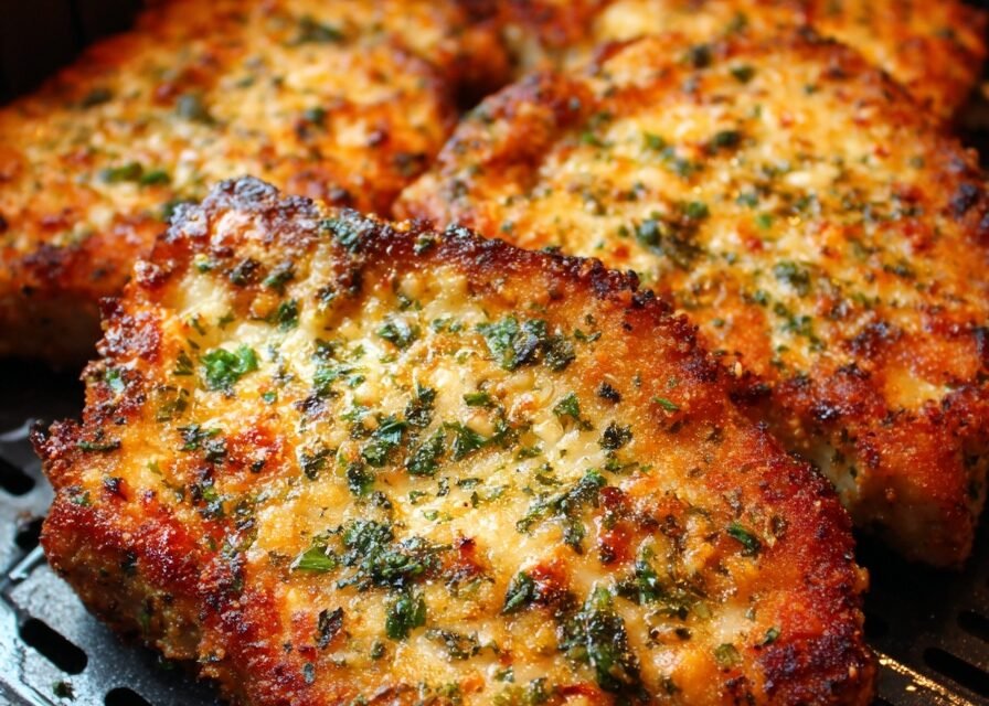 Air Fryer Parmesan Crusted Pork Chops article article
