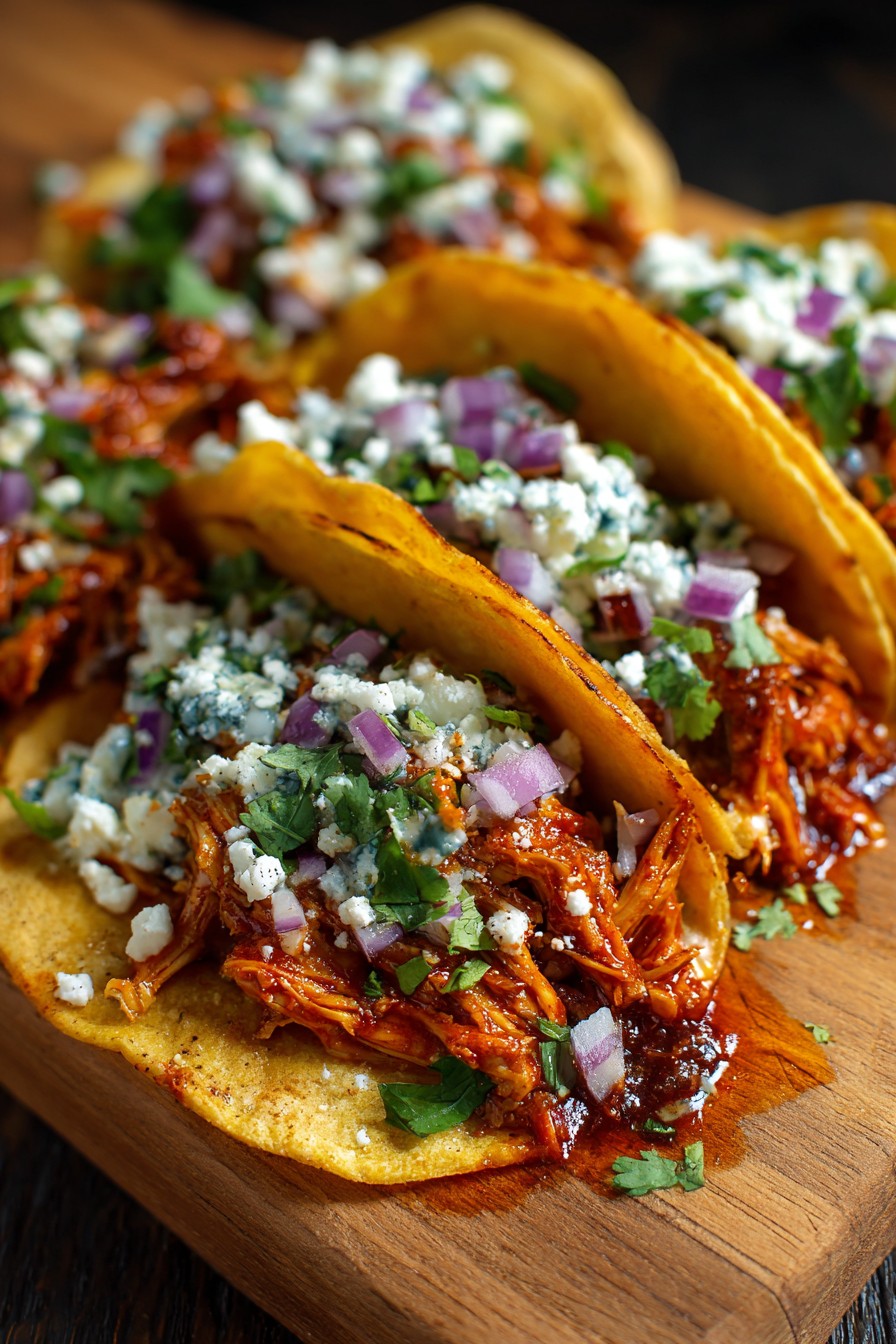 BBQ Chicken Street Tacos
