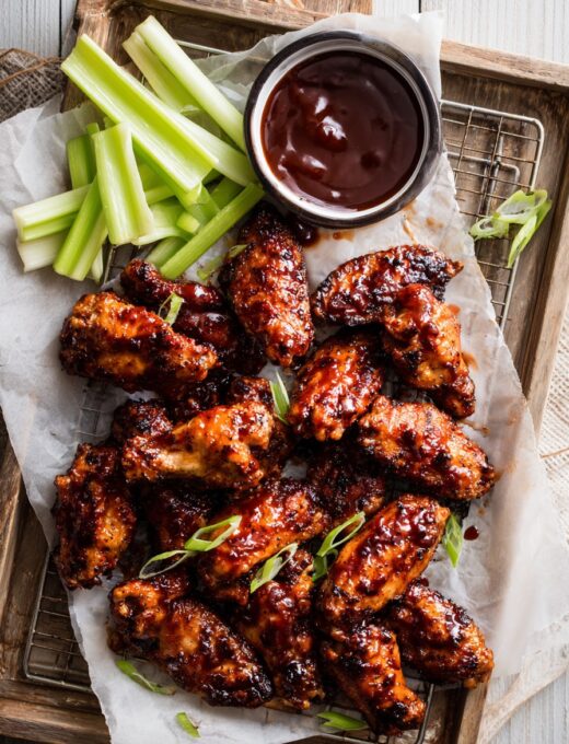 BBQ Wings: Ridiculously Easy Air Fryer Recipe