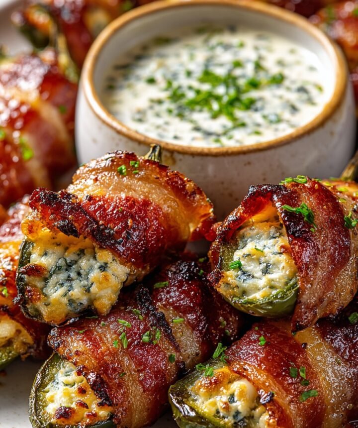 Bacon Wrapped Jalapeño Popper