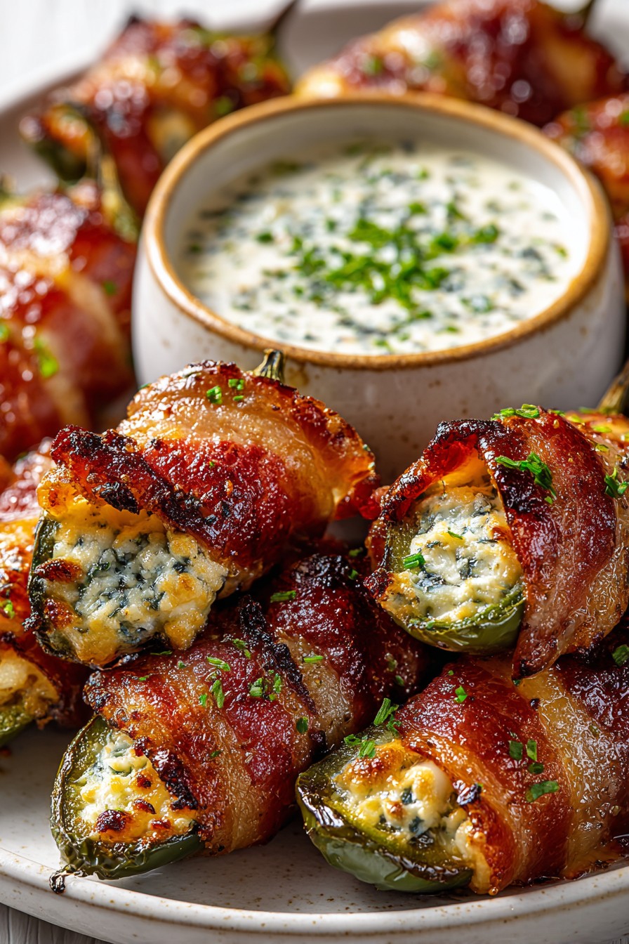 Bacon Wrapped Jalapeño Popper