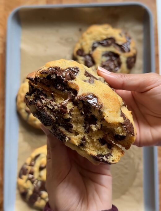 Bakery style chocolate chip cookies