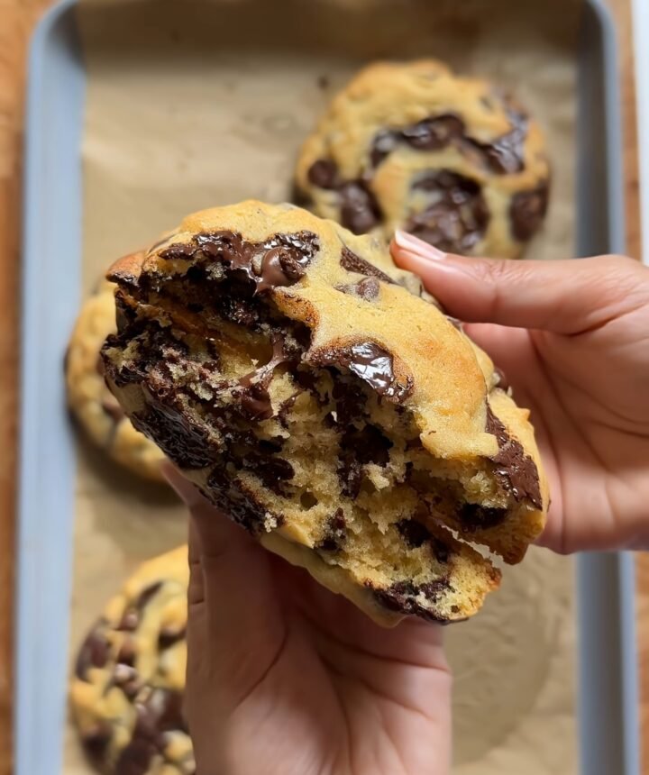 Bakery style chocolate chip cookies