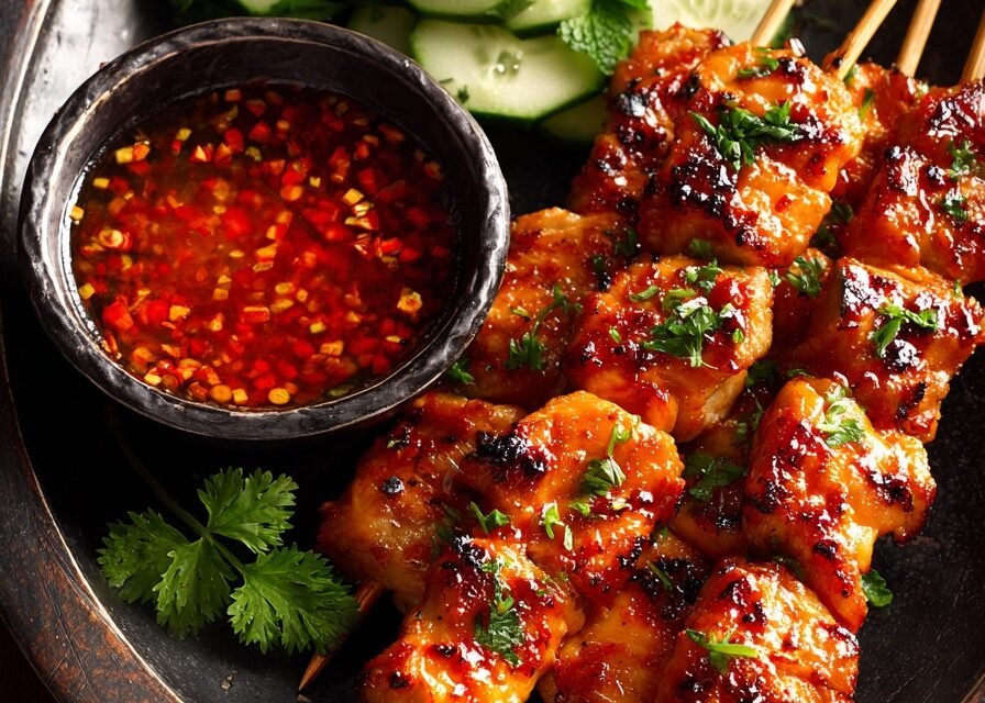 Bang Bang Chicken Skewers article article