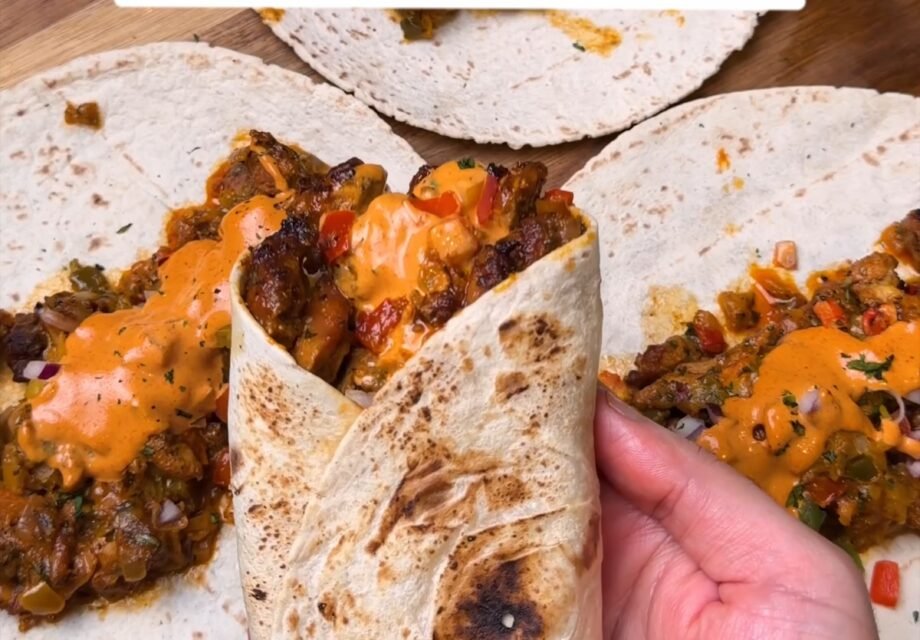 Cheesy Chicken Fajita Wraps 1 1 article article