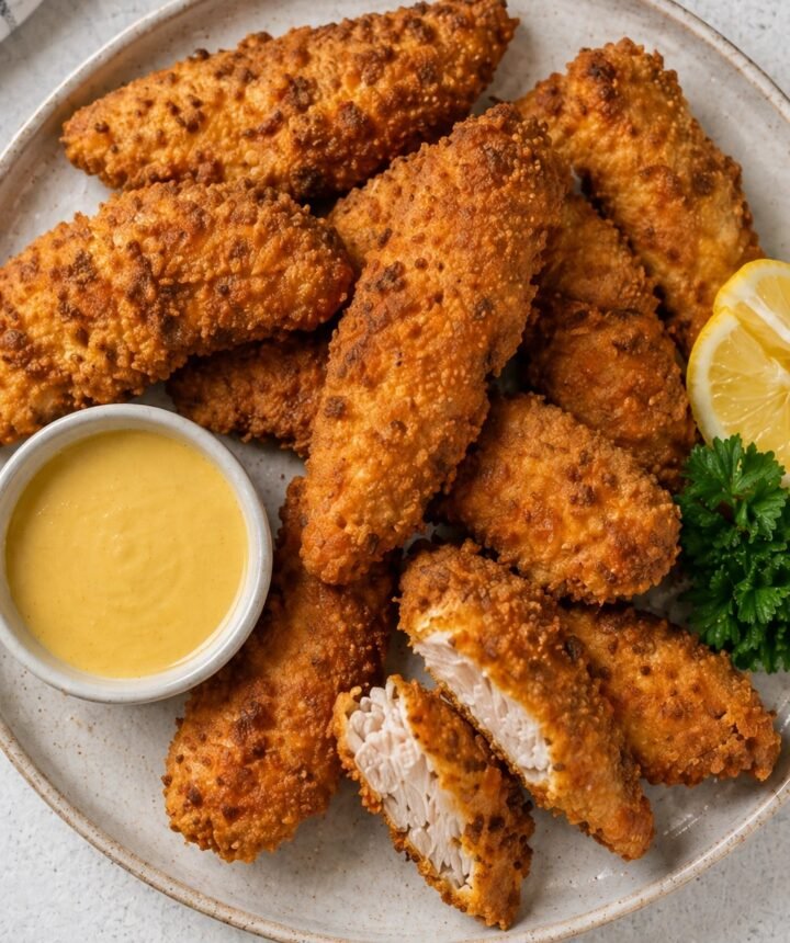 extra crispy air fryer chicken tenders recipe