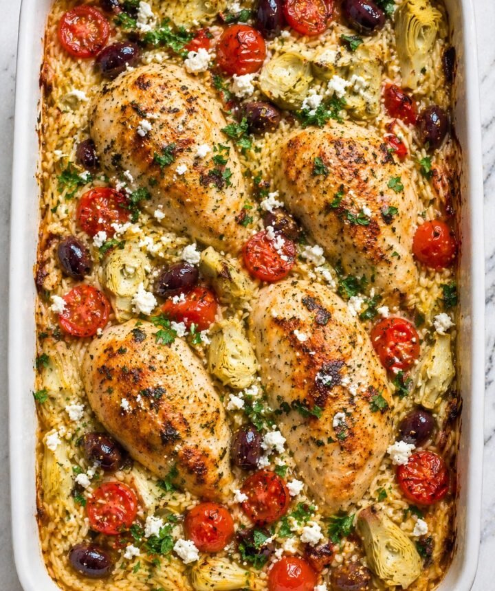 Greek Chicken Orzo Bake: Foolproof Recipe Tonight