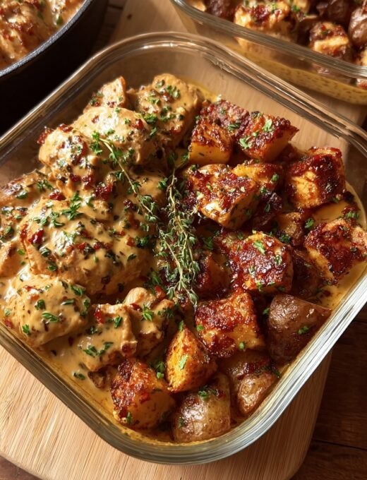 High Protein Creamy Chipotle Chicken & Potatoes Recipe