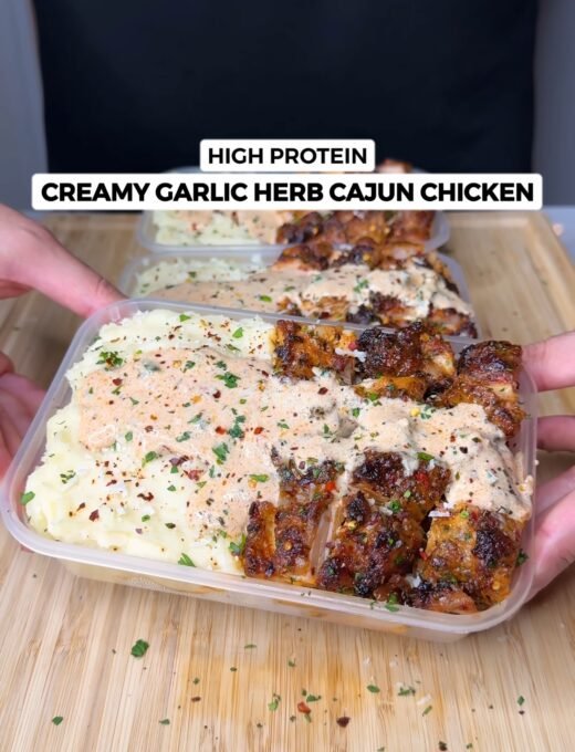 Creamy Garlic Herb Cajun Chicken