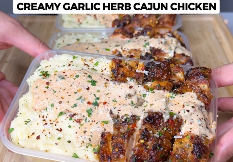 High Protein Creamy Garlic Herb Cajun Chicken frame 3 frame 3 article
