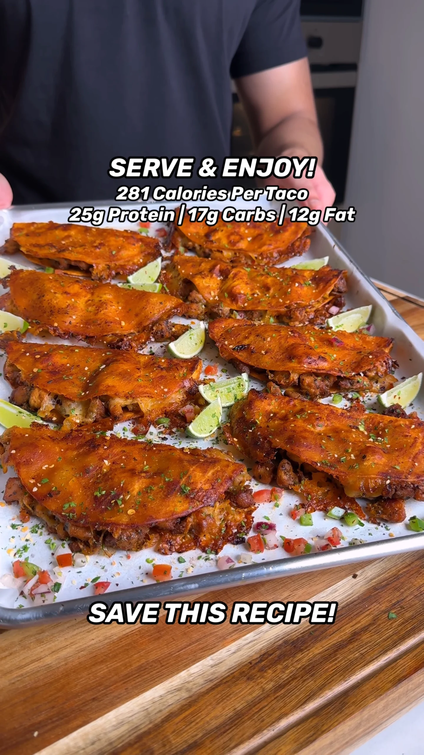 High Protein Crispy Cheesy Chicken Tacos frame 63 frame 63 article