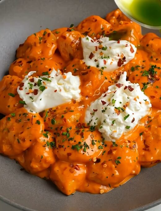 Homemade Gnocchi with Vodka Sauce