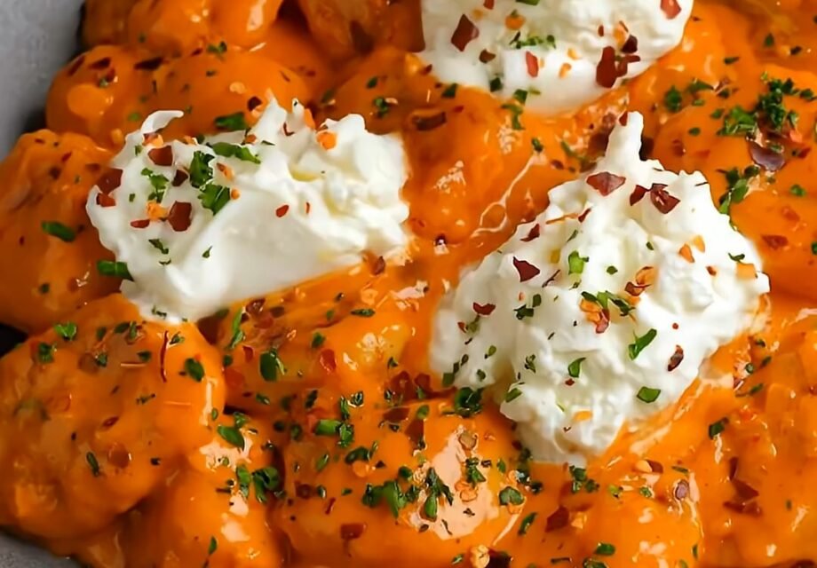 Homemade Gnocchi with Vodka Sauce gnocchi vodka sauce gnocchi vodka