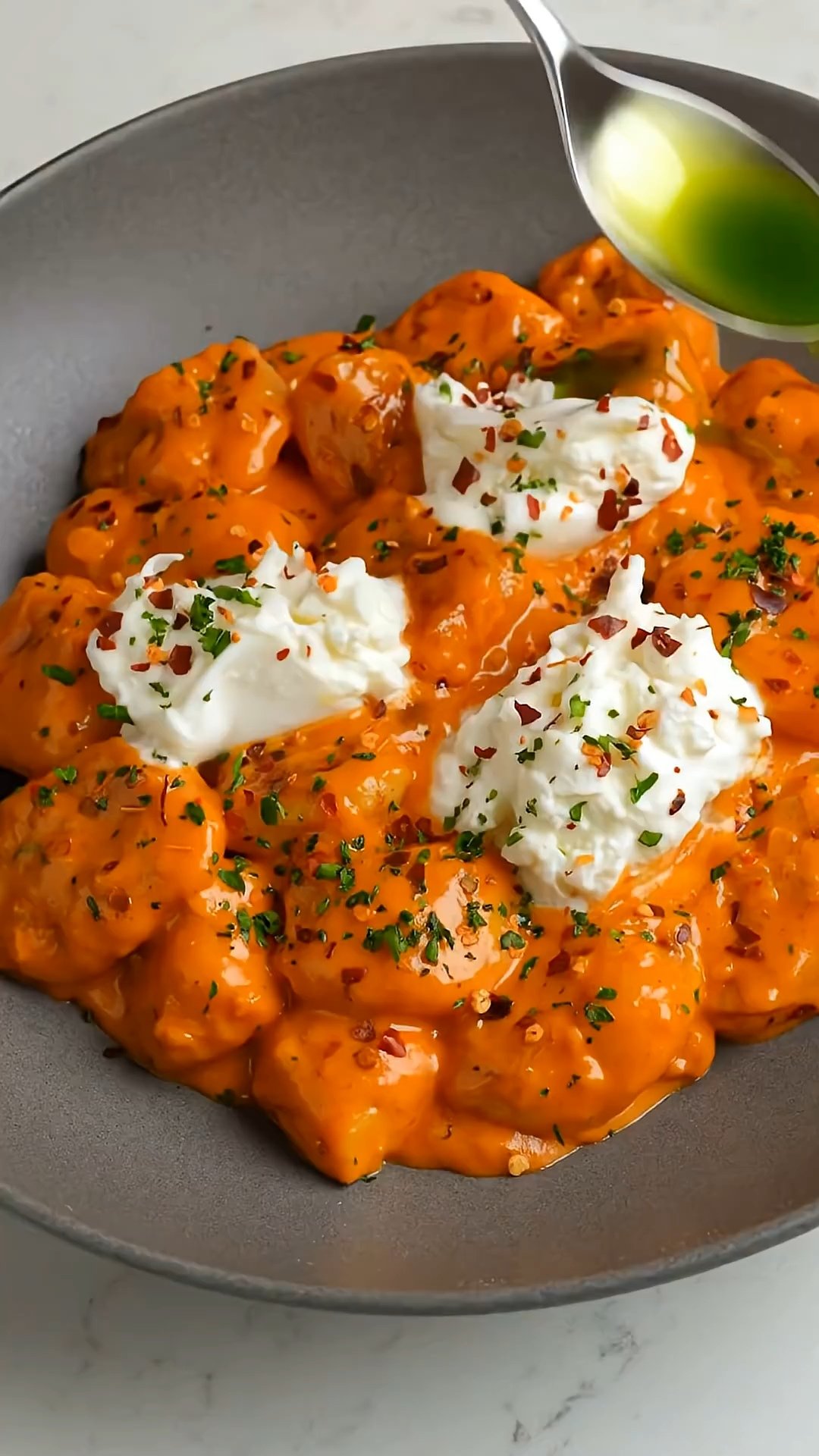 Homemade Gnocchi with Vodka Sauce