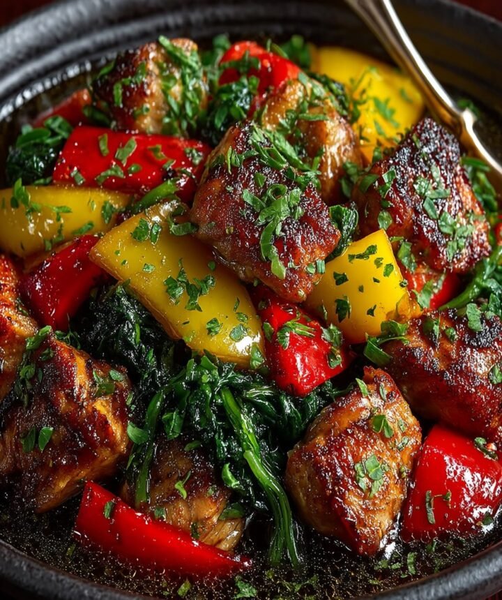 Mediterranean Chicken Stir Fry