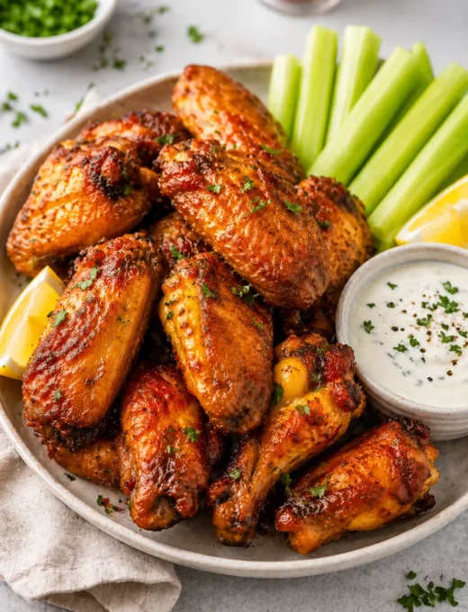 Crispy Air Fryer Chicken Wings in Under 20 Minutes Recipe