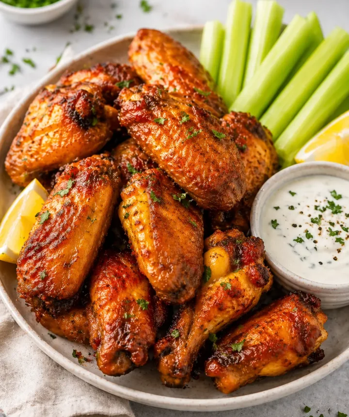 Crispy Air Fryer Chicken Wings in Under 20 Minutes Recipe