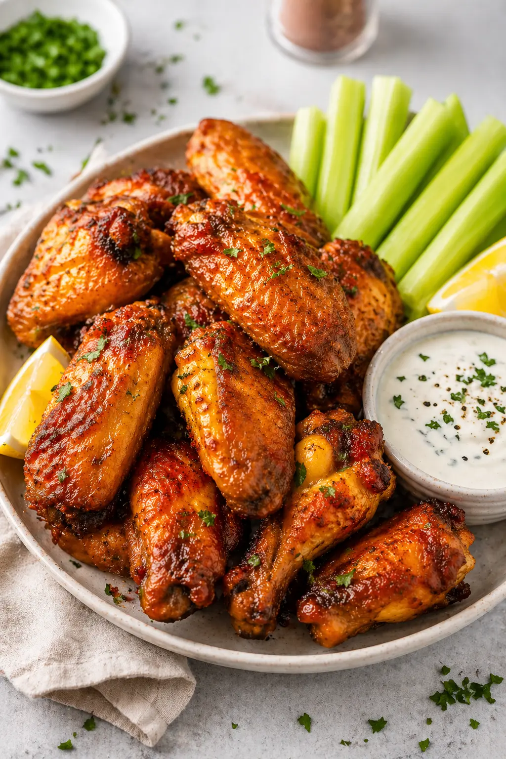 Crispy Air Fryer Chicken Wings in Under 20 Minutes Recipe