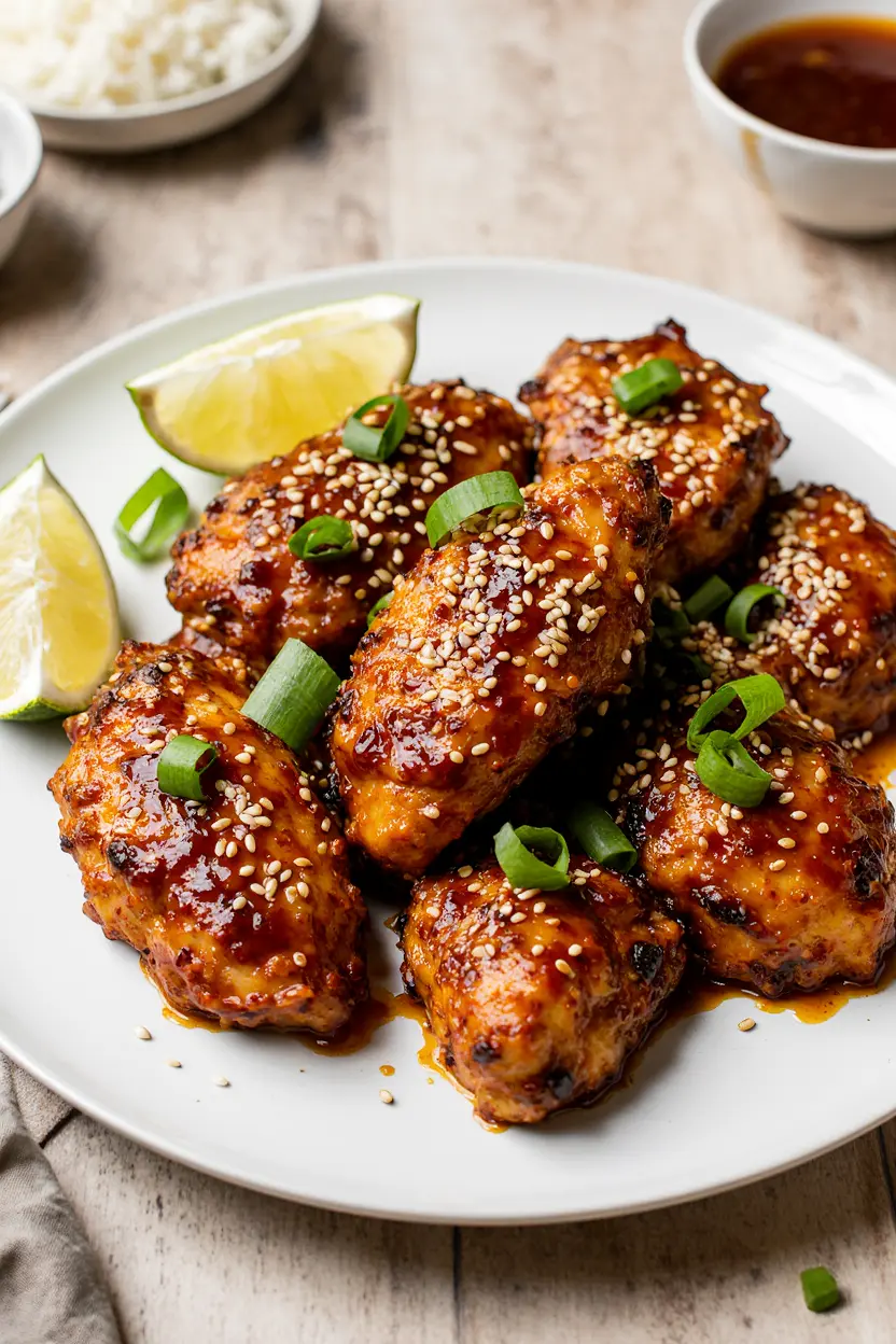 Air Fryer Korean Gochujang Chicken  Sticky, Spicy & Ready