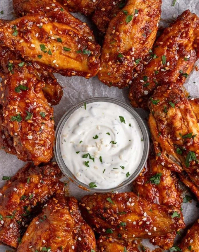Chinese restaurant style fried chicken wings: Easy Recipe