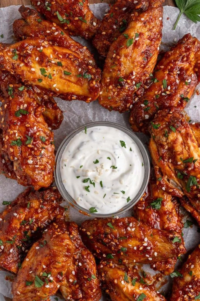Chinese restaurant style fried chicken wings: Easy Recipe