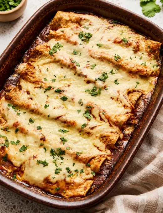 Red Beef Enchiladas for Cozy Family Dinners